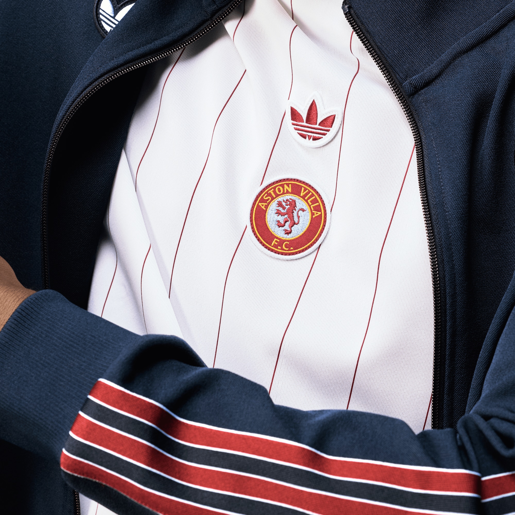 Aston Villa adidas Icon Track Top - Navy
